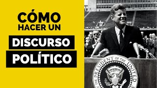 ✅ Cómo hacer un DISCURSO político