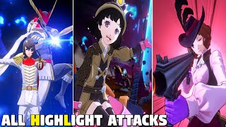 ALL HighLight Attacks (Beta 3) - Persona 5 The Phantom X