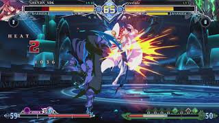 Measuring Nine the phantom  |Blazblue central fiction