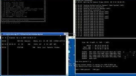 WEP Cracking Windows Aireplay