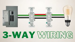 how to wire a 3-way switch - wire-by-wire diagrams for 3 common scenarios