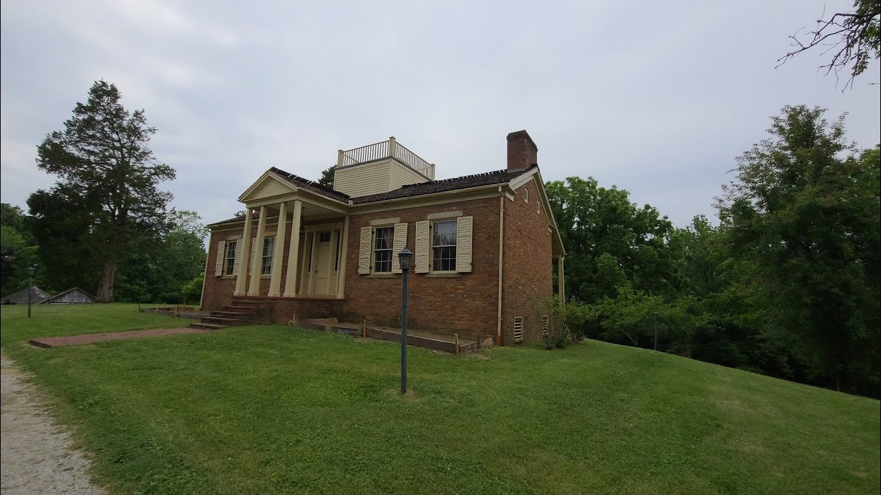Colonel William Jones House in Gentryville Indiana... Abraham Lincoln