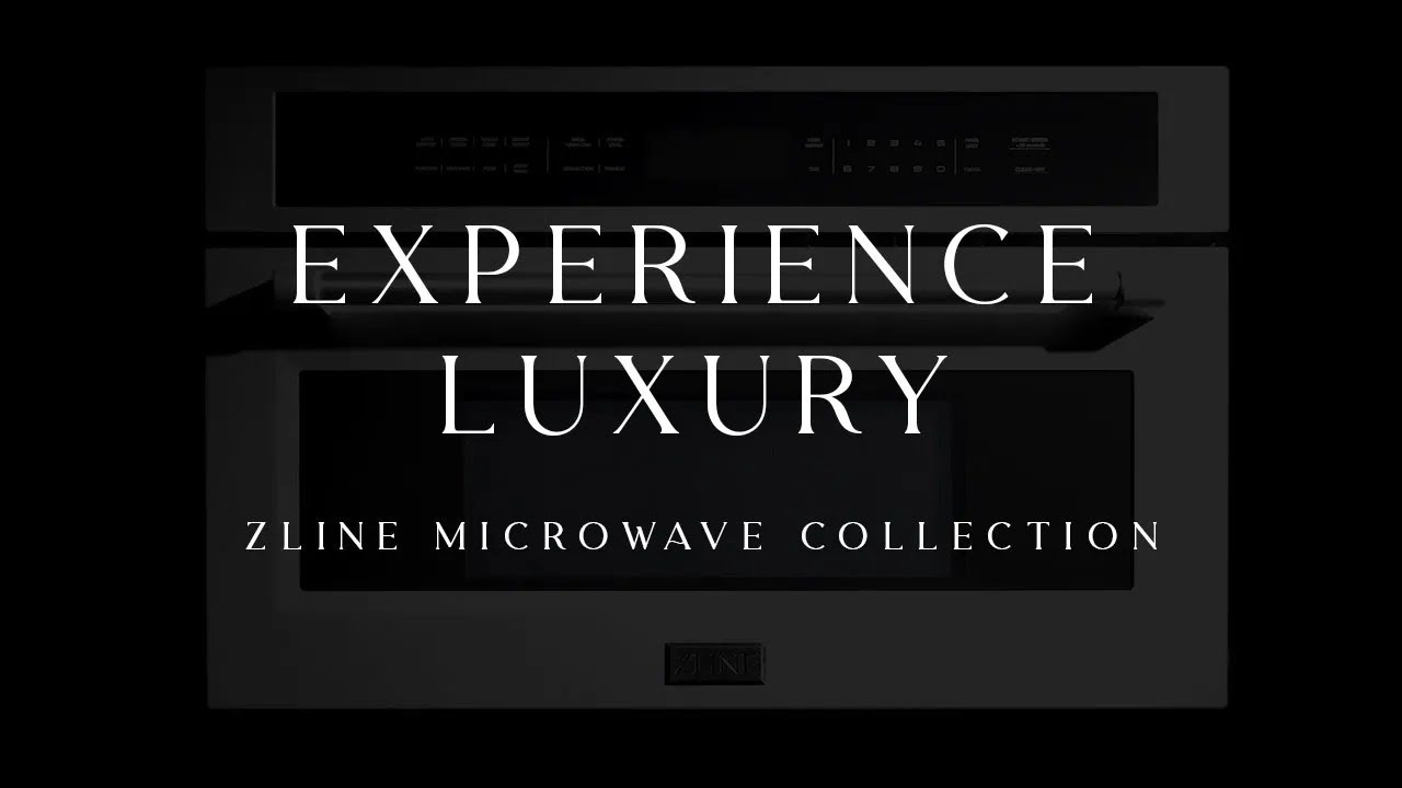 Convenient Cooking made Classy ZLINE Microwave Collection YouTube