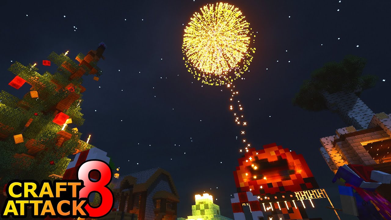 FEUERWERK in Craft Attack! Raketen aus DIAMANTEN craften! - Minecraft ...