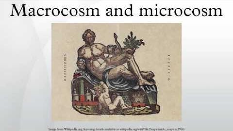 Macrocosm and microcosm