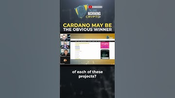 Cardano May Be The Obvious Winner #cardano #ada #crypto #shorts