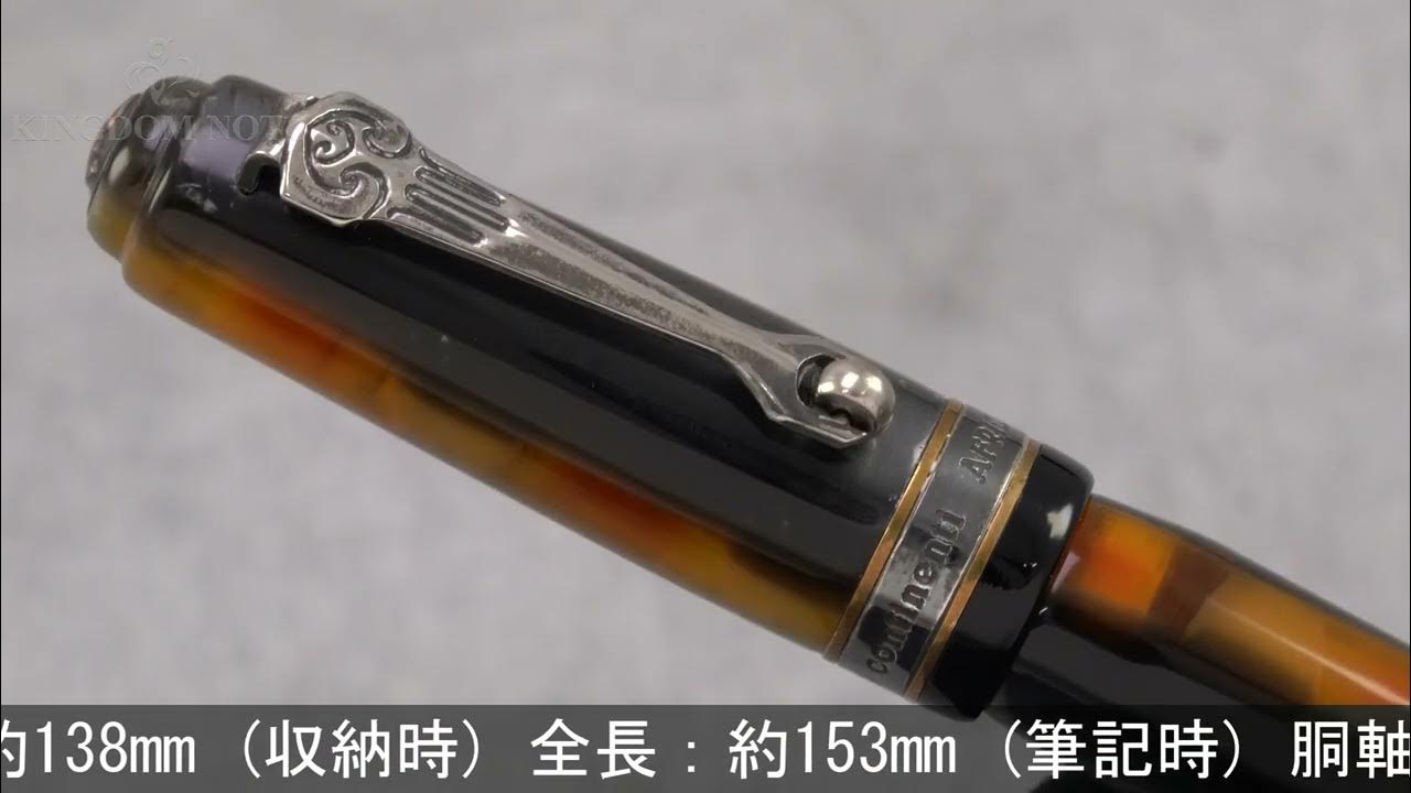 MARLEN マーレン 万年筆 コンティネンティ アフリカ F YouTube MARLEN マーレン 万年筆 コンティネンティ アフリカ F YouTube