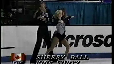 Sherry Ball-Kris Wirtz LP 1992 World Figure Skatin...