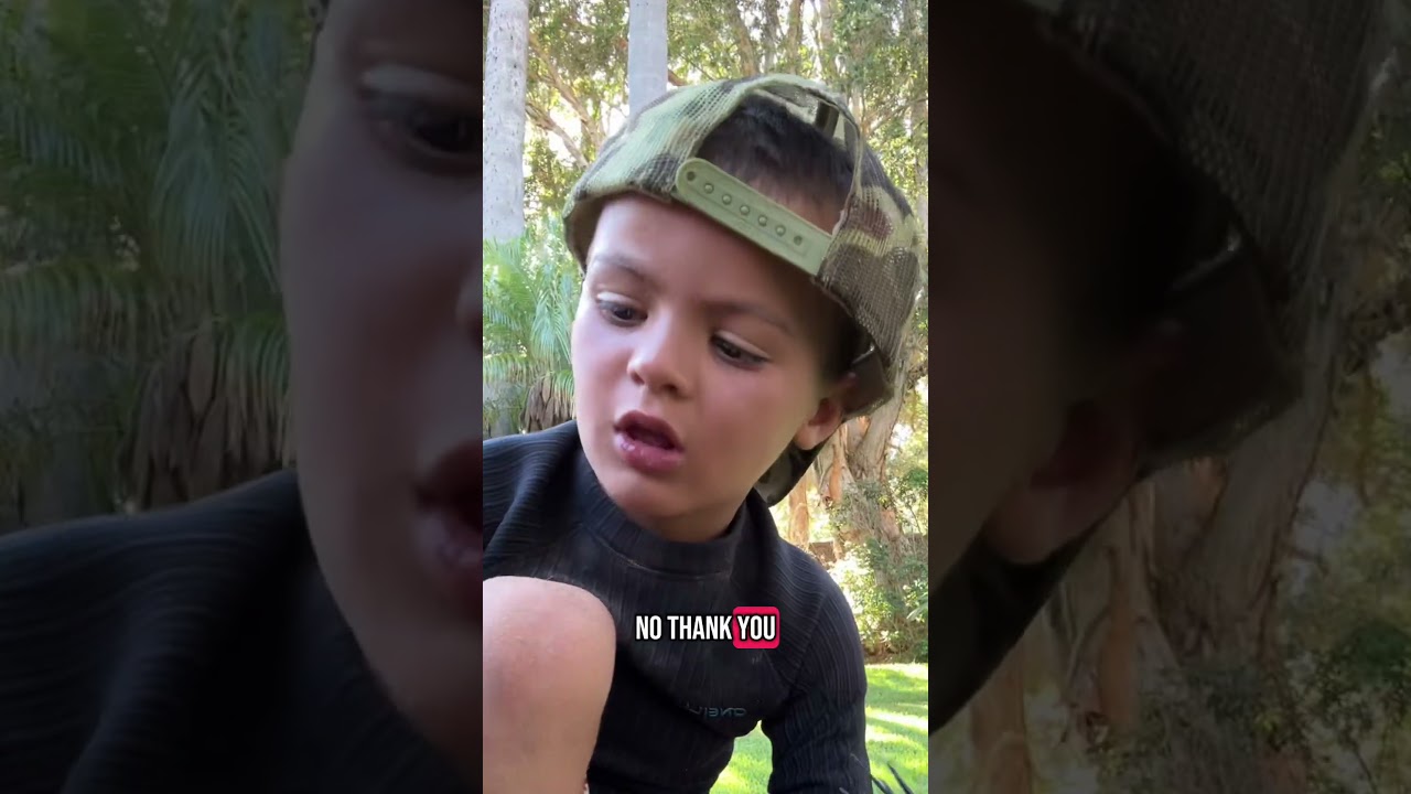 Adventures with Navy. First caught sea urchin (with the help of his uncles)