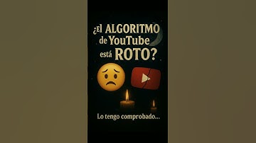 ¿El ALGORITMO de YouTube está roto? 🔥 Lo tengo comprobado…