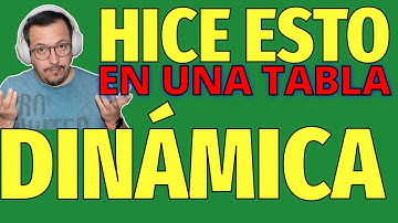Como hacer cálculos dentro de TABLAS DINAMICAS de Excel creando nuevos campos.