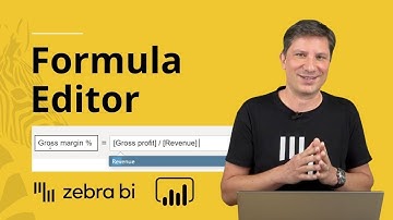 Custom Calculations With Formula Editor💥  || Zebra BI Knowledge Base