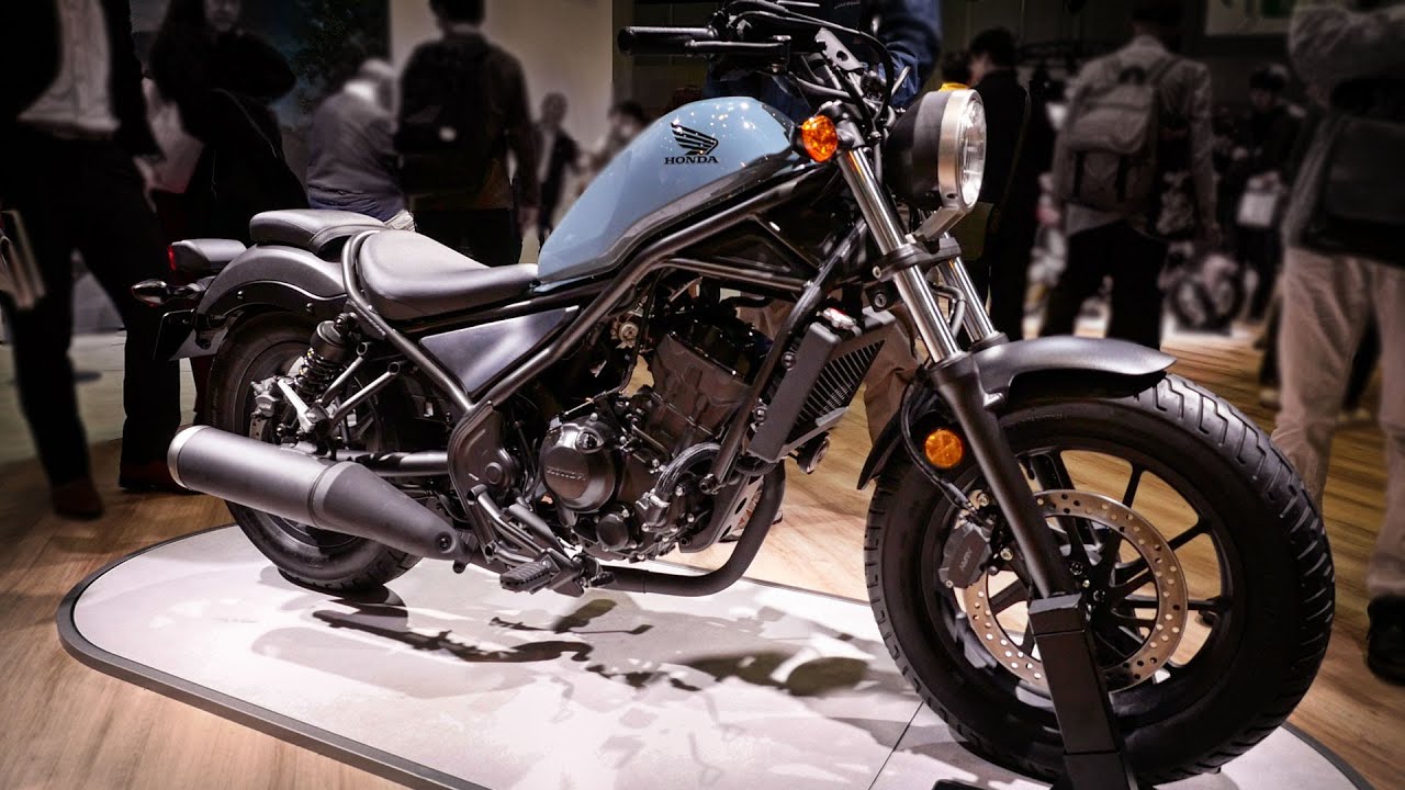 HONDA REBEL 250 ABS パールカデットグレー - YouTube