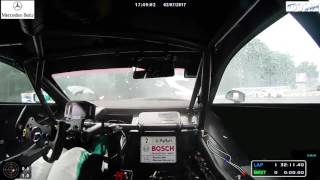Alif Nordin wrecks his DTM car and crash into Rodney Stoffel