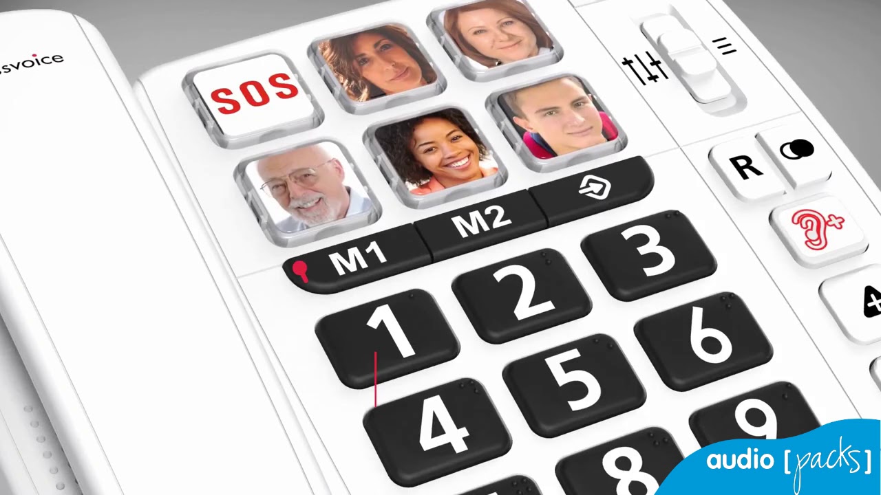 Teléfono Fijo Sobremesa Swissvoice Xtra 1110 Blanco – Shopavia