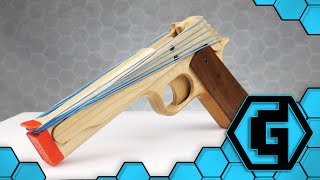 The Geekery View - 1911 Rubber Band Gun from Elastic Precision