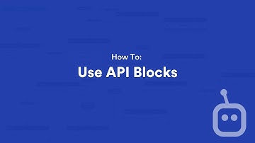 How To: Use the API Content Block in Botmock