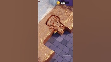 Zombie Miner Ads Review New Level 🧟‍♂️Underground Base💰Gold And Goblins #gaming #games #lego