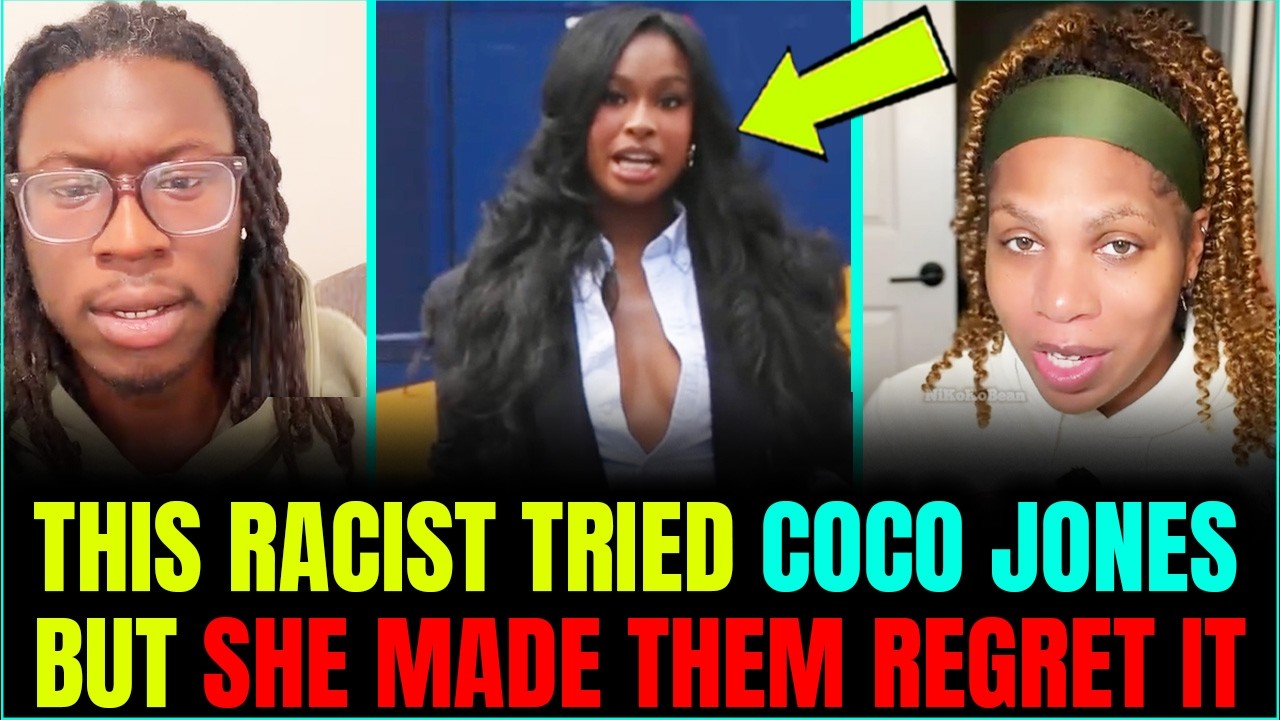 They WANTED To Embarrass COCO JONES But She EMBARRASED Rac!st INSTEAD ...