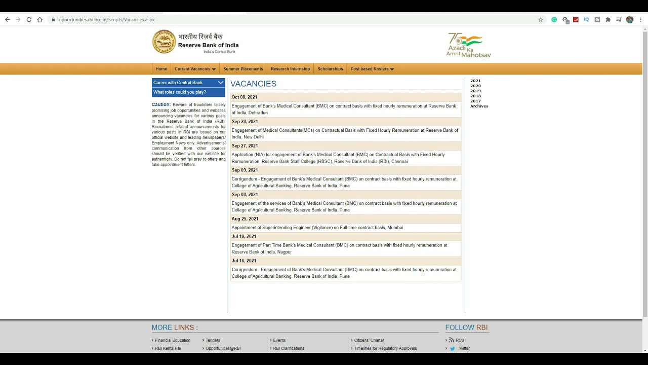 RBI ASSISTANT NOTIFICATION 2021 | RBI ASSISTANT 2021 NOTIFICATION UPDATE