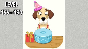 DOP 5: Delete One Part | Level 466 - 490 | DOP 5: Delete One Part Gameplay FHD