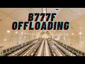 B777f main deck offloading