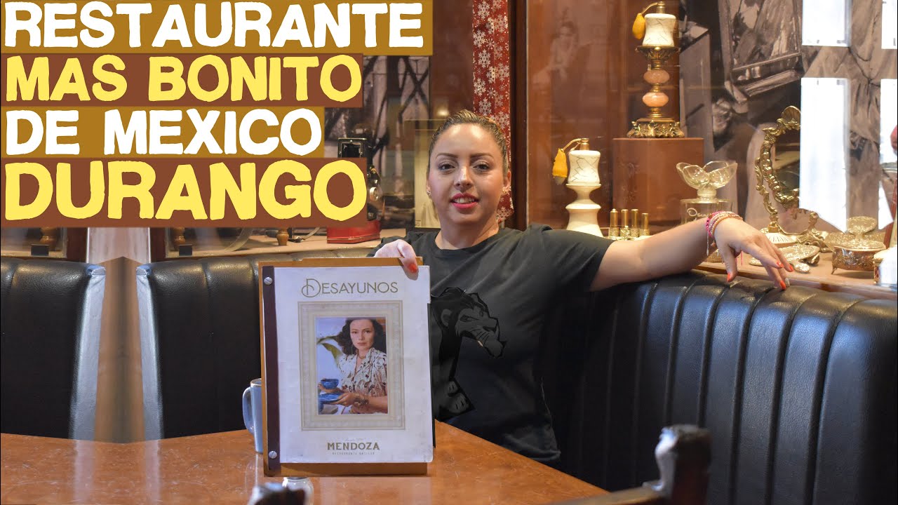 EL RESTAURANTE MÁS BONITO DE MÉXICO está en DURANGO - Es como COMER EN UN MUSEO
