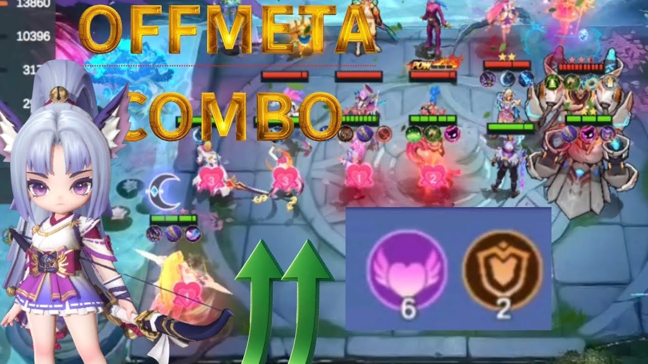 OFFMETA COMBO часть 2 + бафф командира Мии = сильная команда - лучшая стратегия Magic Chess - Mag...