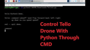 Control Tello Drone With Python