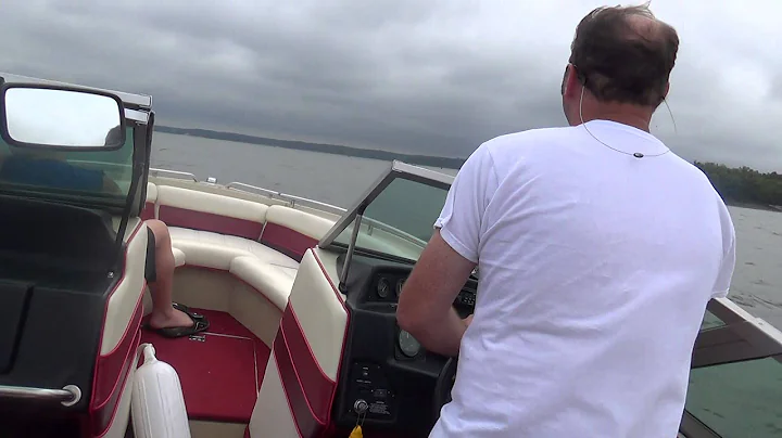 brent and jenny halvorson in the boat on kentucky ...