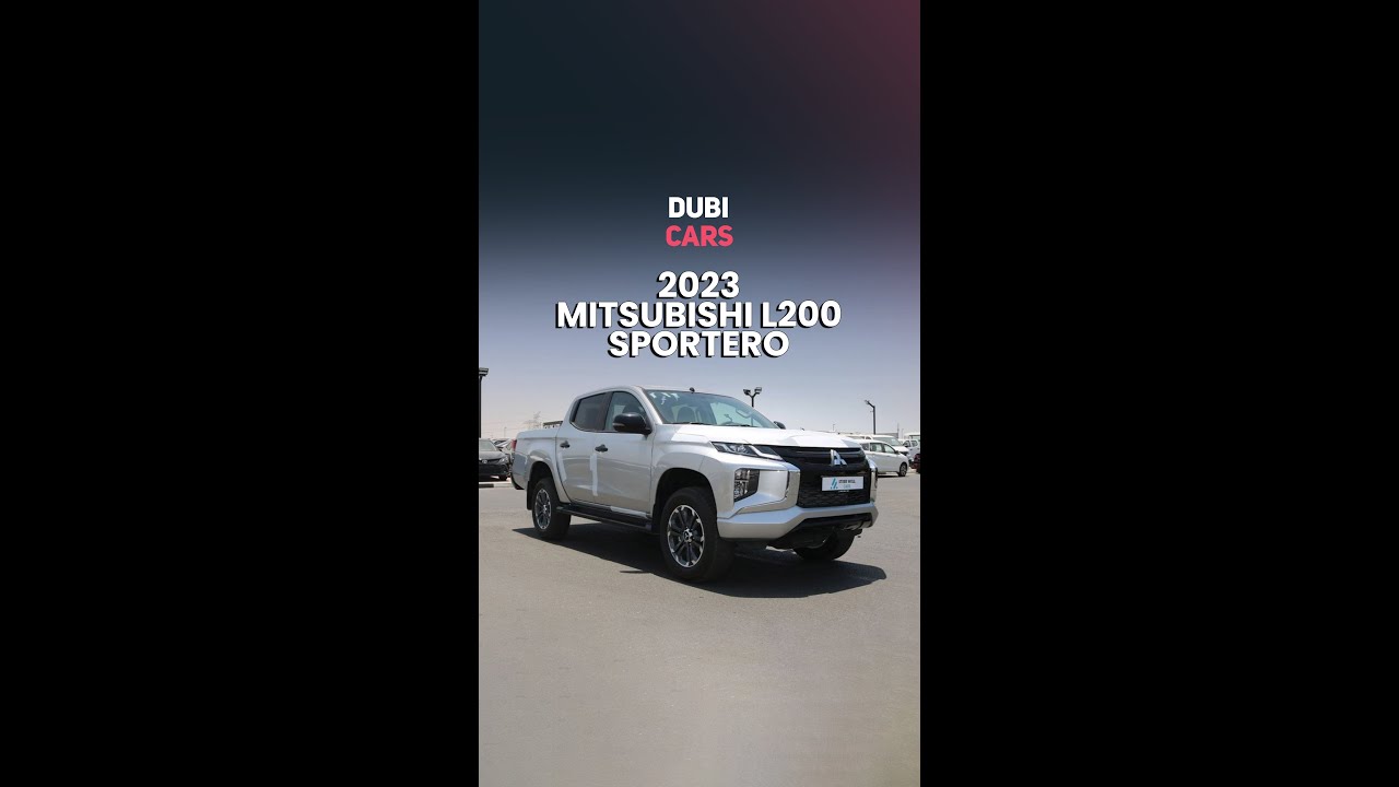 2023 Mitsubishi L200 Sportero at DubiCars 