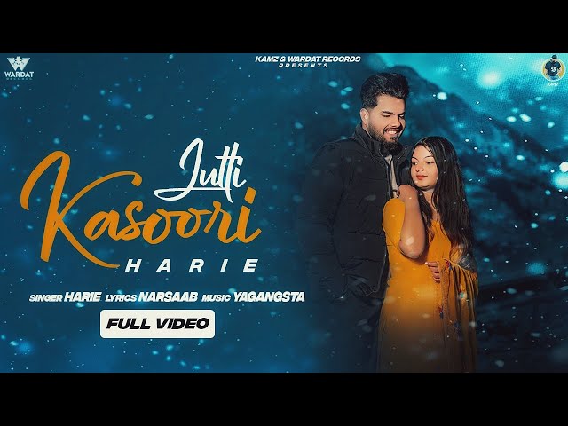 Jutti Kasoori (Official Video) Harie | Latest Punjabi Songs 2022 | Wardat Records class=