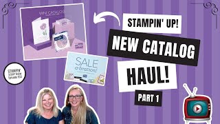 🔴  2022 Stampin Up Jan-April Mini Catalog & Saleabration Hauls [Part 1]