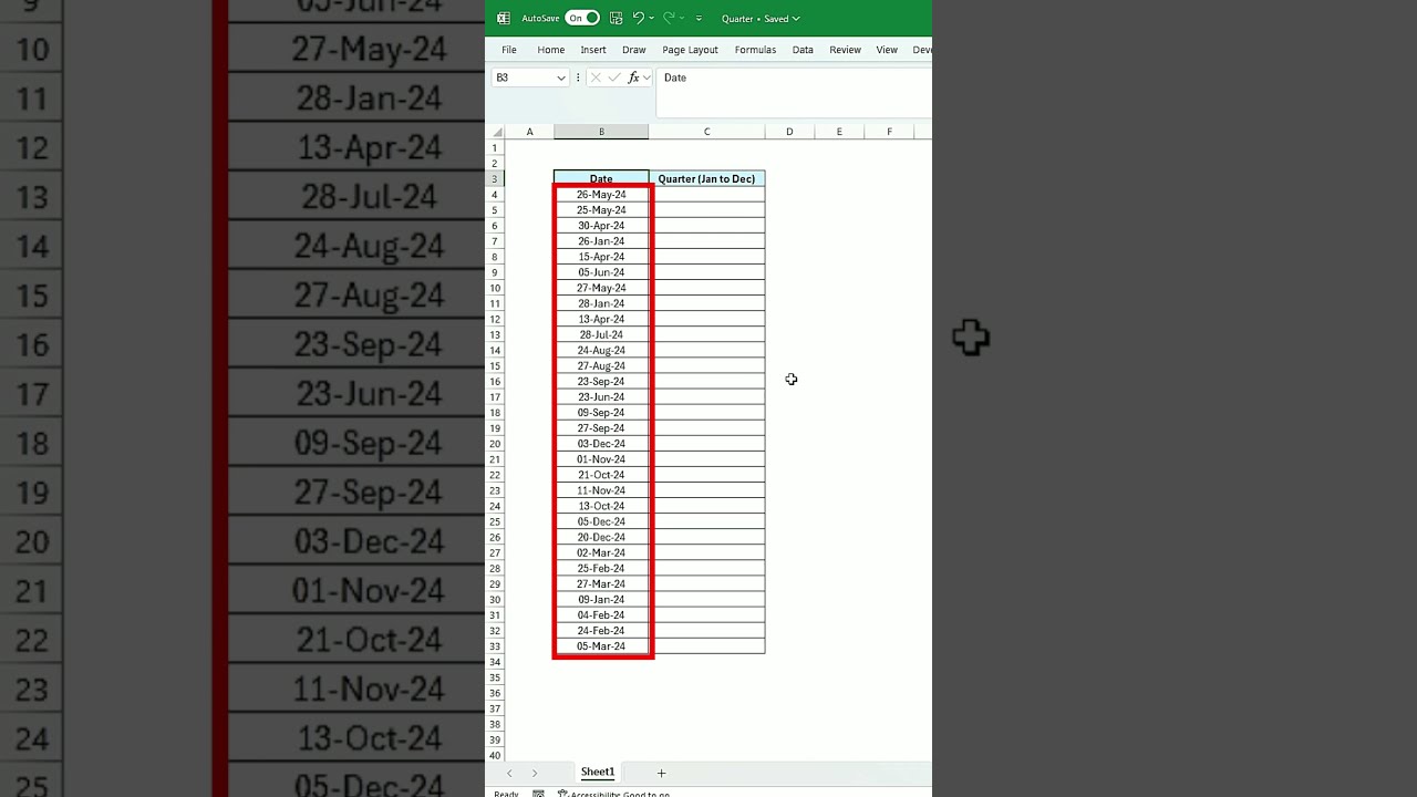 Get Quarter From Date In Excel Financial Year Calculation YouTube Get Quarter From Date In Excel Financial Year Calculation YouTube