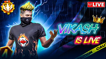 VIKASH IS LIVE 🤯🔥Tips And Tricks || How To Push Rank In Free Fire || Free Fire Max #viral #raistar