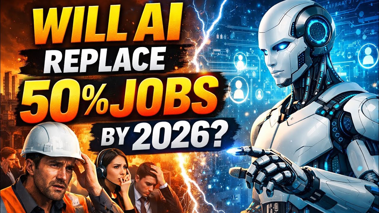 Will AI Replace 50% Jobs by 2026? - YouTube
