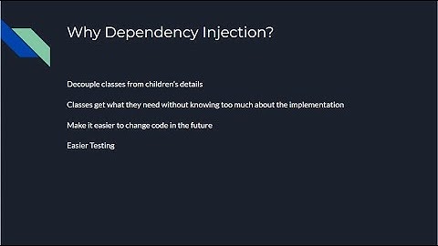 Introduction to Dependency Injection with Ninject and C#