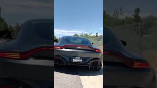 Aston Martin Vantage #cars #automobile #supercars #viral #cartok #luxury #exhaust #fast #astonmartin