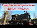 (5 apr 2020) fietsend langs de verdwenen spoorbaan Alphen-Uithoorn (BONENLIJN)
