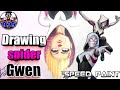 Spider-Man Into The Spider-Verse (DRAWING SPIDER- GWEN)