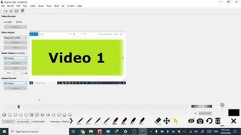 AVIdemux Open Source Video Editor