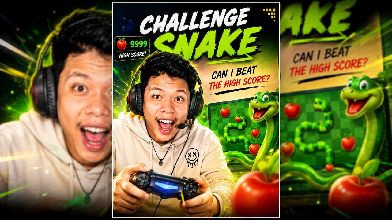 Challenge Snake Game New Record
