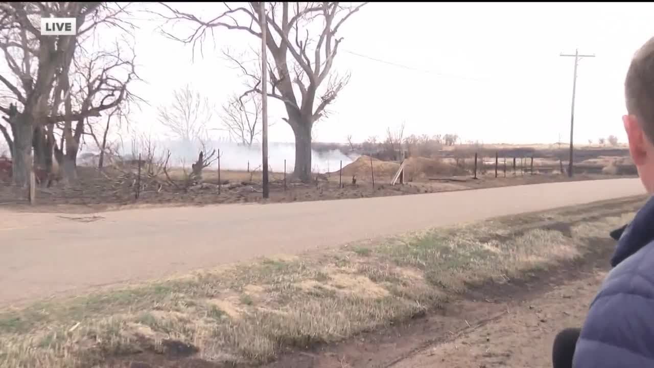 Las Animas fires continue to burn