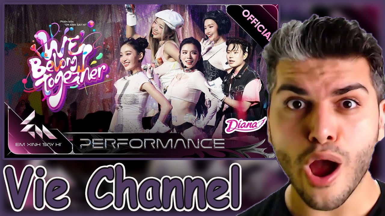 WE BELONG TOGETHER - Miu Lê, Juky San, Lyly, Danmy, Dương Domic | Em Xinh Say Hi REACTION