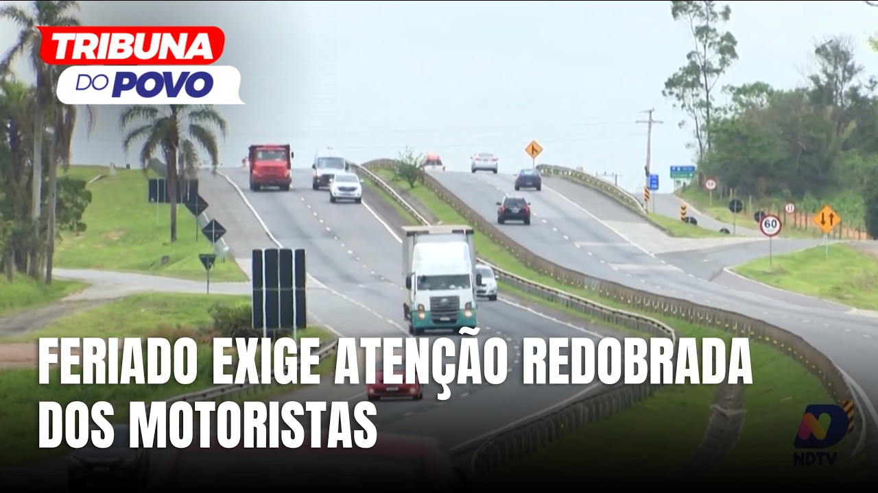 Feriado prolongado deve aumentar o movimento nas estradas de Santa Catarina