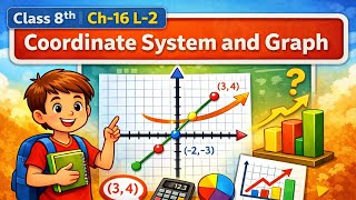 Class 8 Maths Chapter 16 Lecture 2 | Coordinate System and Graph | NCERT | CBSE ICSE