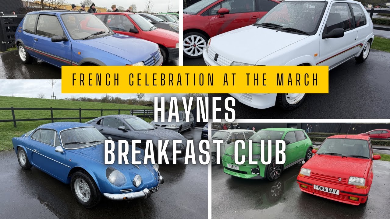Haynes Breakfast Club - French car celebration