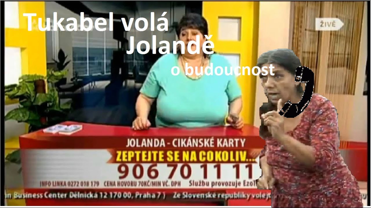 Tukabel volá Jolandě o budoucnost [Parody] - YouTube