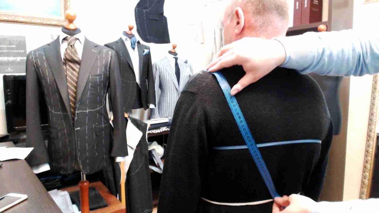Правильное снятие мерок на мужской пиджак. Выпуск №1.