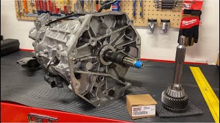 26 spline input shaft install t-56: How to shim 03-04 SVT Cobra main drive &amp; retainer sleeve